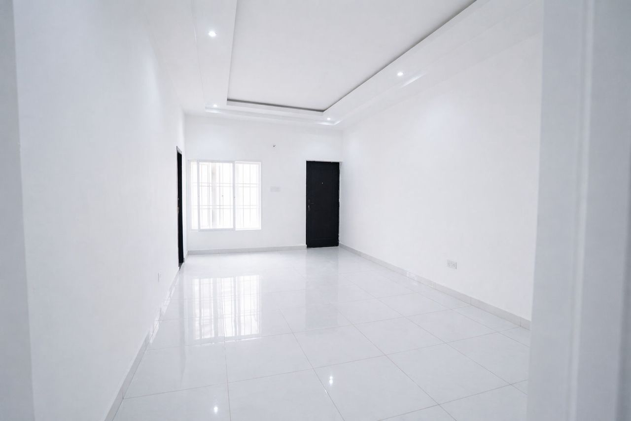 Aerial — rear compound view